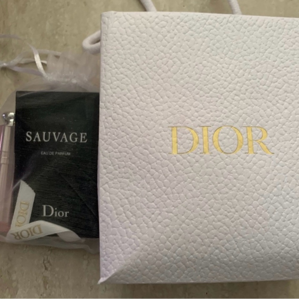 Dior Blue Denim Cosmetic Bag - Picture 6 of 8